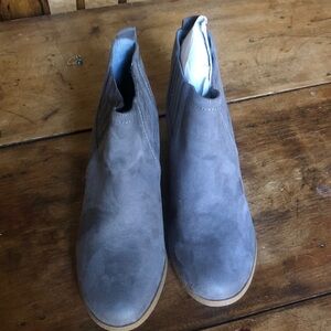 Elegant Gray Ankle Booties